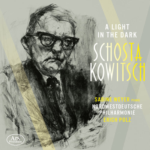 the album cover for Shostakovich / Weyer - Light in the Dark