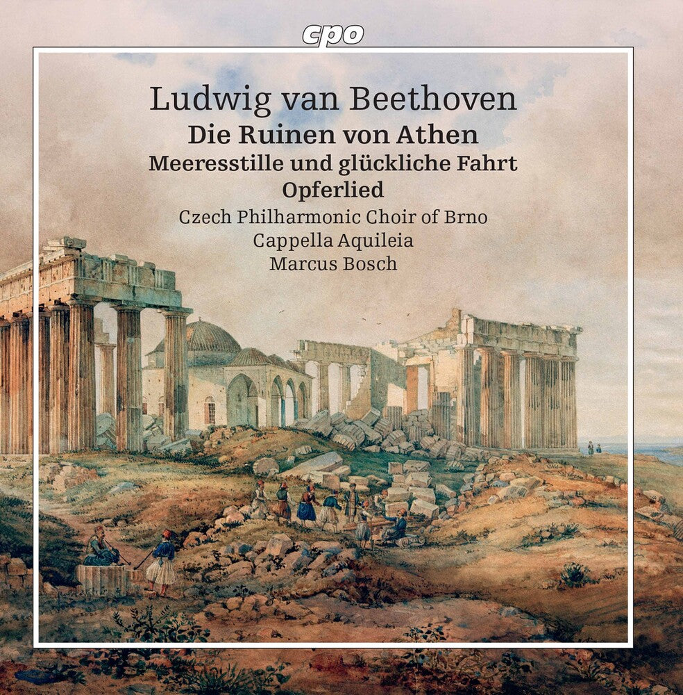 the album cover for Beethoven / Cappella Aquileia / Bosch - Music for Theatre 1