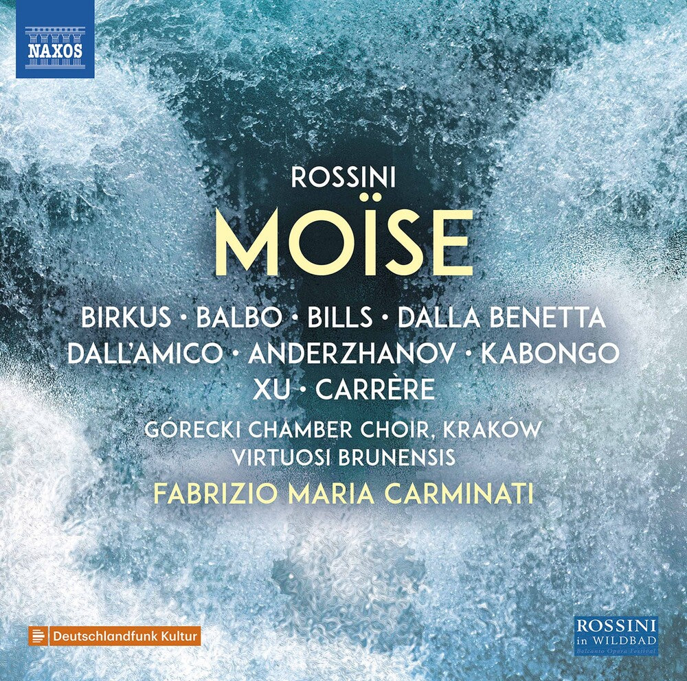 the album cover for Rossini / Gorecki Chamber Choir / Carminati - Moise