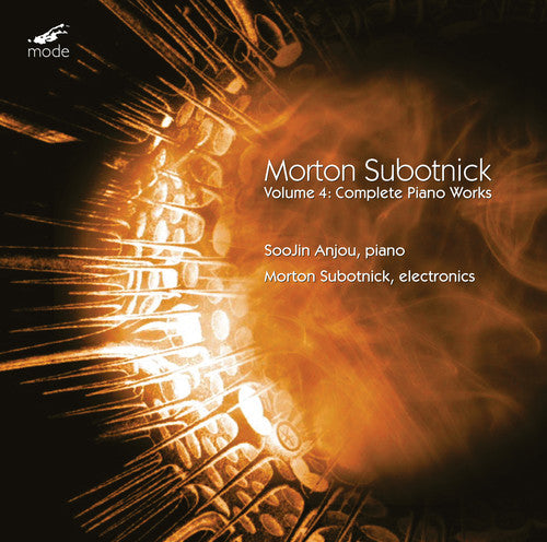 the album cover for Subotnick / Anjou / Subotnick - Complete Piano Works 4