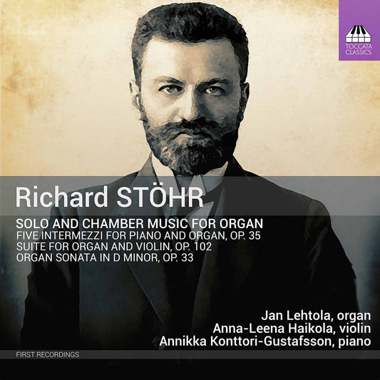 the album cover for Stohr / Lehtola / Konttori-Gustafsson - Solo & Chamber Music for Organ