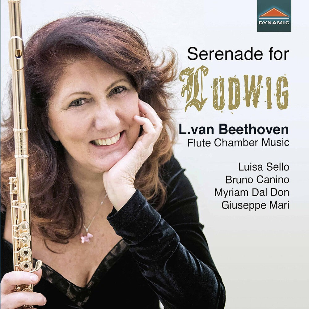 the album cover for Beethoven / Sello / Mari - Serenade for Ludwig