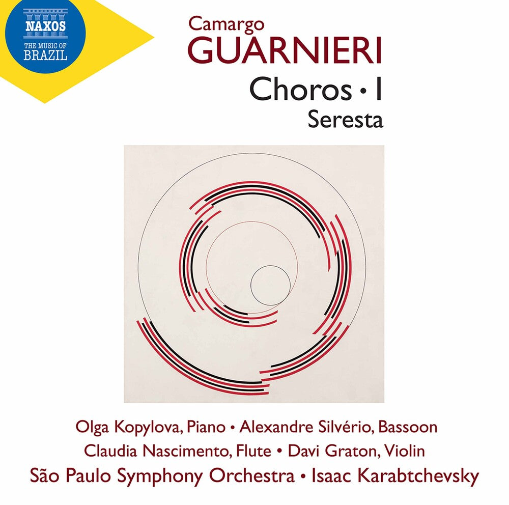 the album cover for Guarnieri / Kopylova / Karabtchevsky - Guarnieri: ChÃ´ros, Vol. 1 - Seresta