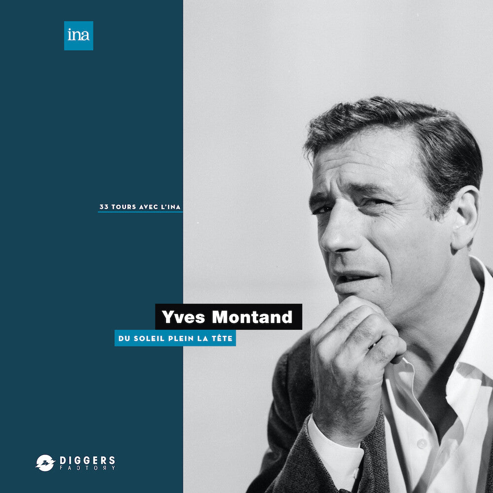 the album cover for Yves Montand - Du Soleil Plein La Tete