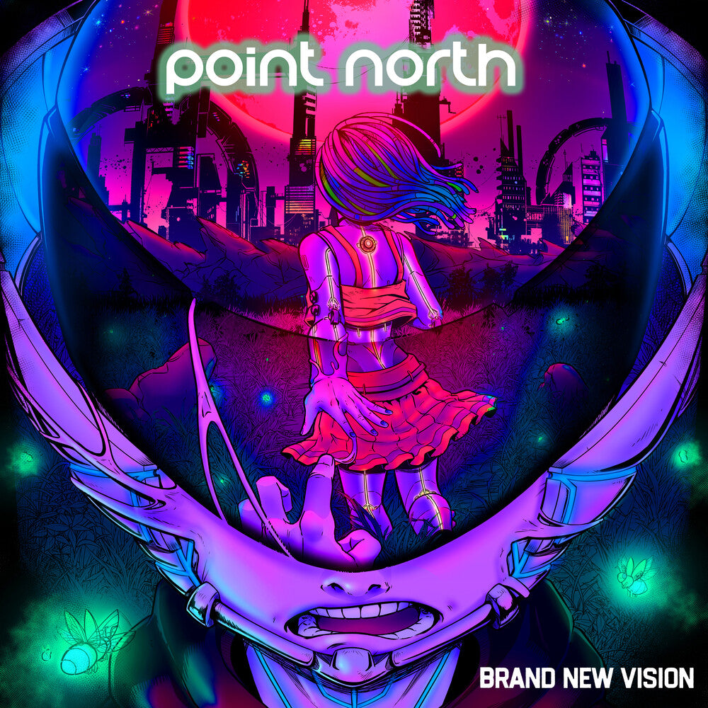 the album cover for Point North - Brand New Vision