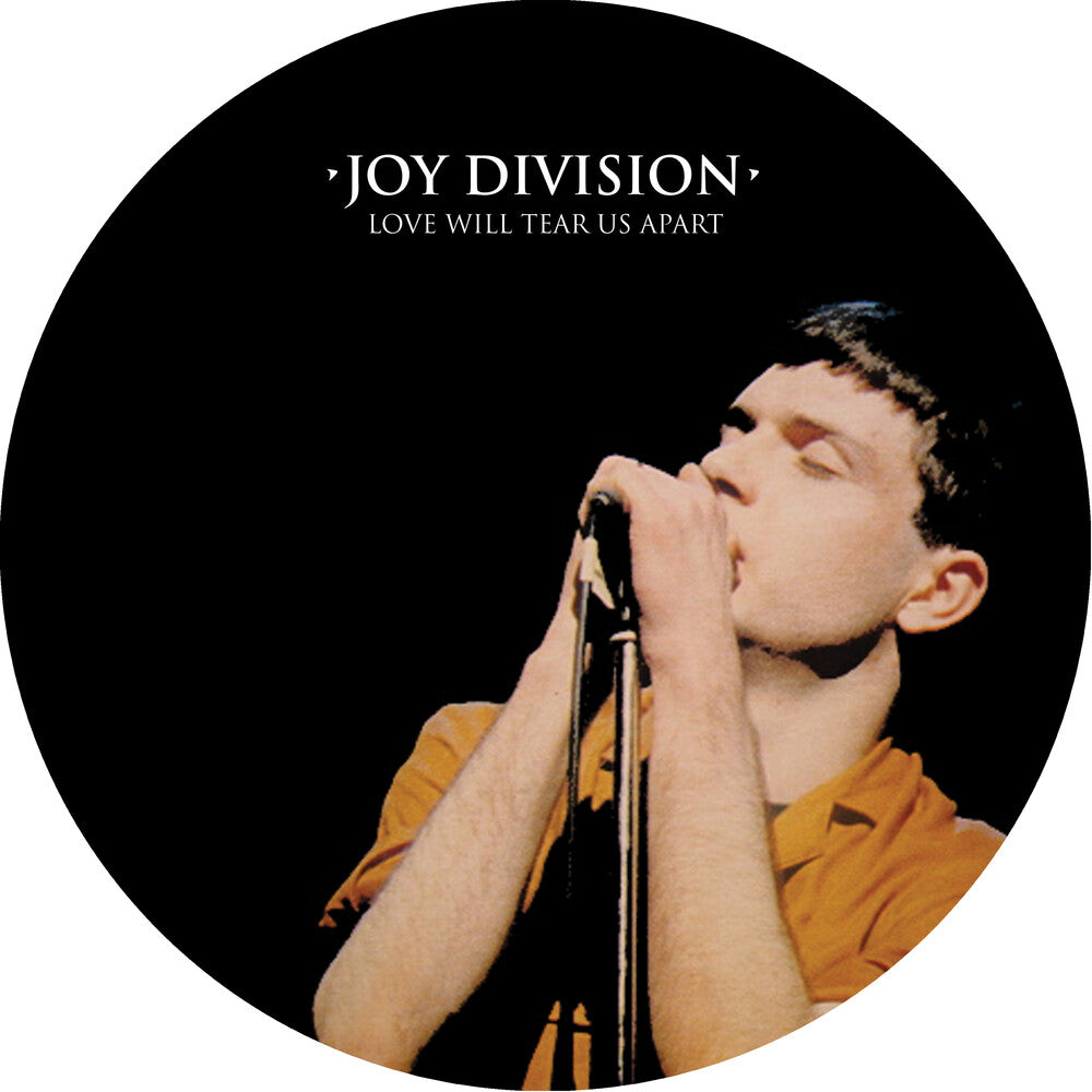 the album cover for Joy Division - Love Will Tear Us Apart [Picture Disc Vinyl Single]
