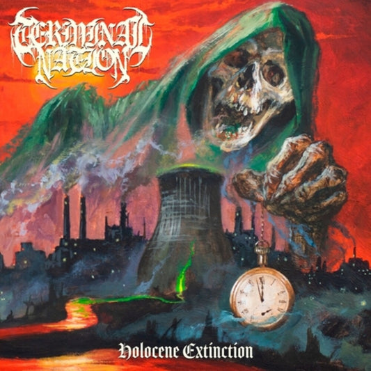 the album cover for Terminal Nation - Holocene Extinction [Colored Vinyl]