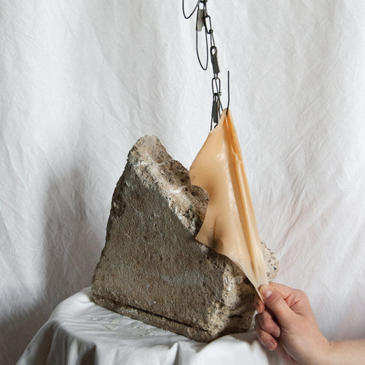 the album cover for Drew McDowall - Agalma (Dark Transparent Green Vinyl)