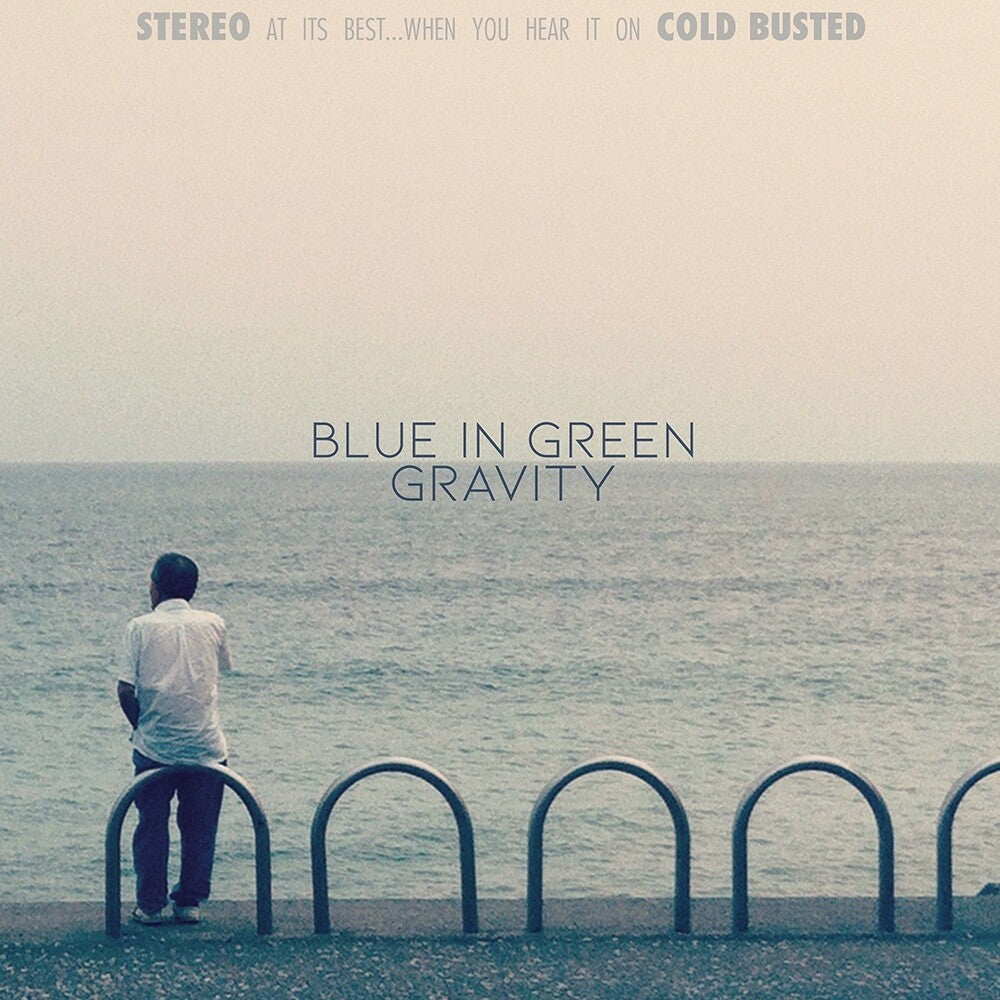 the album cover for Blue In Green - Gravity