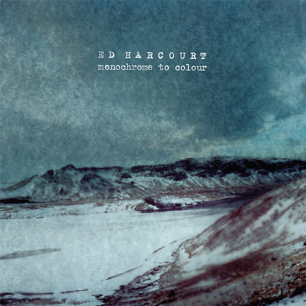 the album cover for Ed Harcourt - Monochrome To Colour