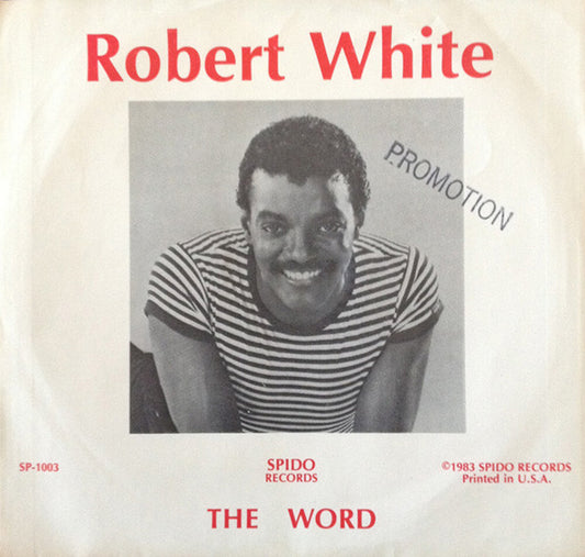 the album cover for Richard White - The Word