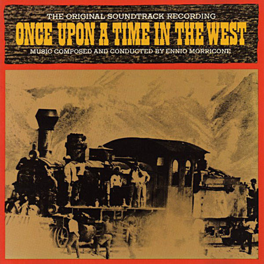 the album cover for Ennio Morricone Cvnl Post Ita - C'era Una Volta Il West / O.S.T. [Clear Vinyl] (Post)
