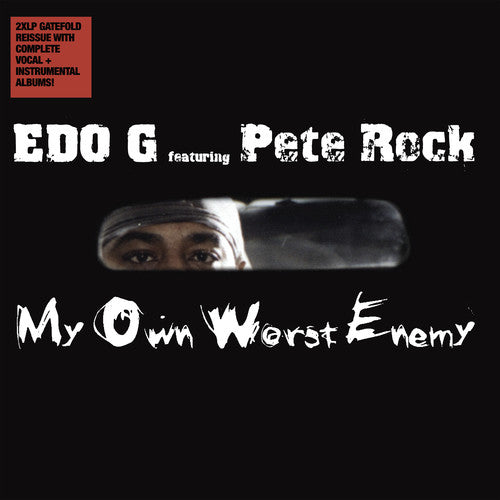 the album cover for Edo. G - My Own Worst Enemy