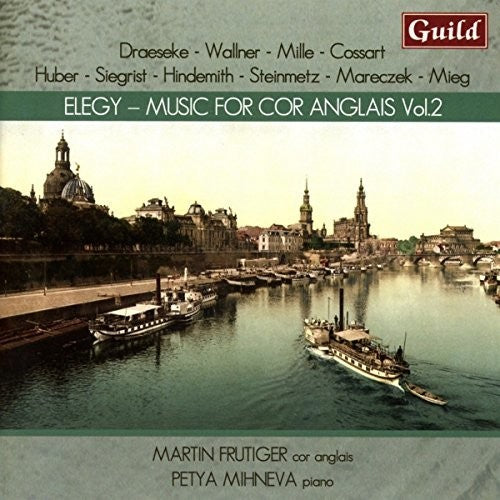 the album cover for Frutiger / Mihneva - Music For Cor Anglais 2