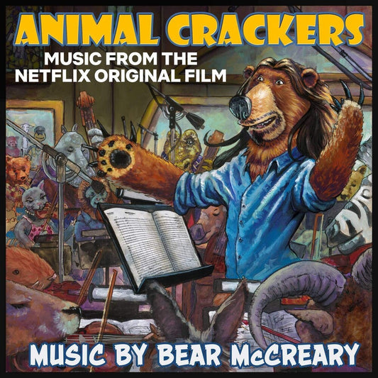 the album cover for Bear McCreary - Animal Crackers (Music from the Netflix Original Film)
