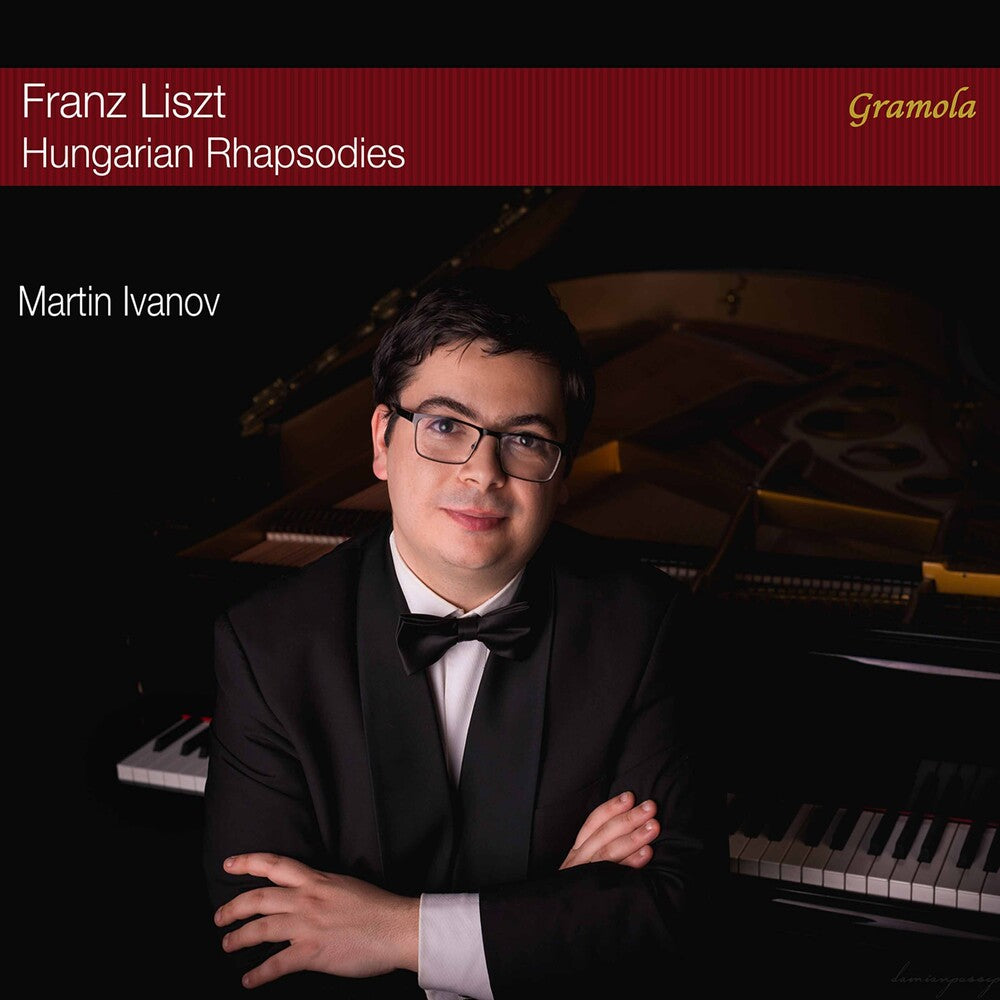 the album cover for Liszt / Ivanov - Hungarian Rhapsodies