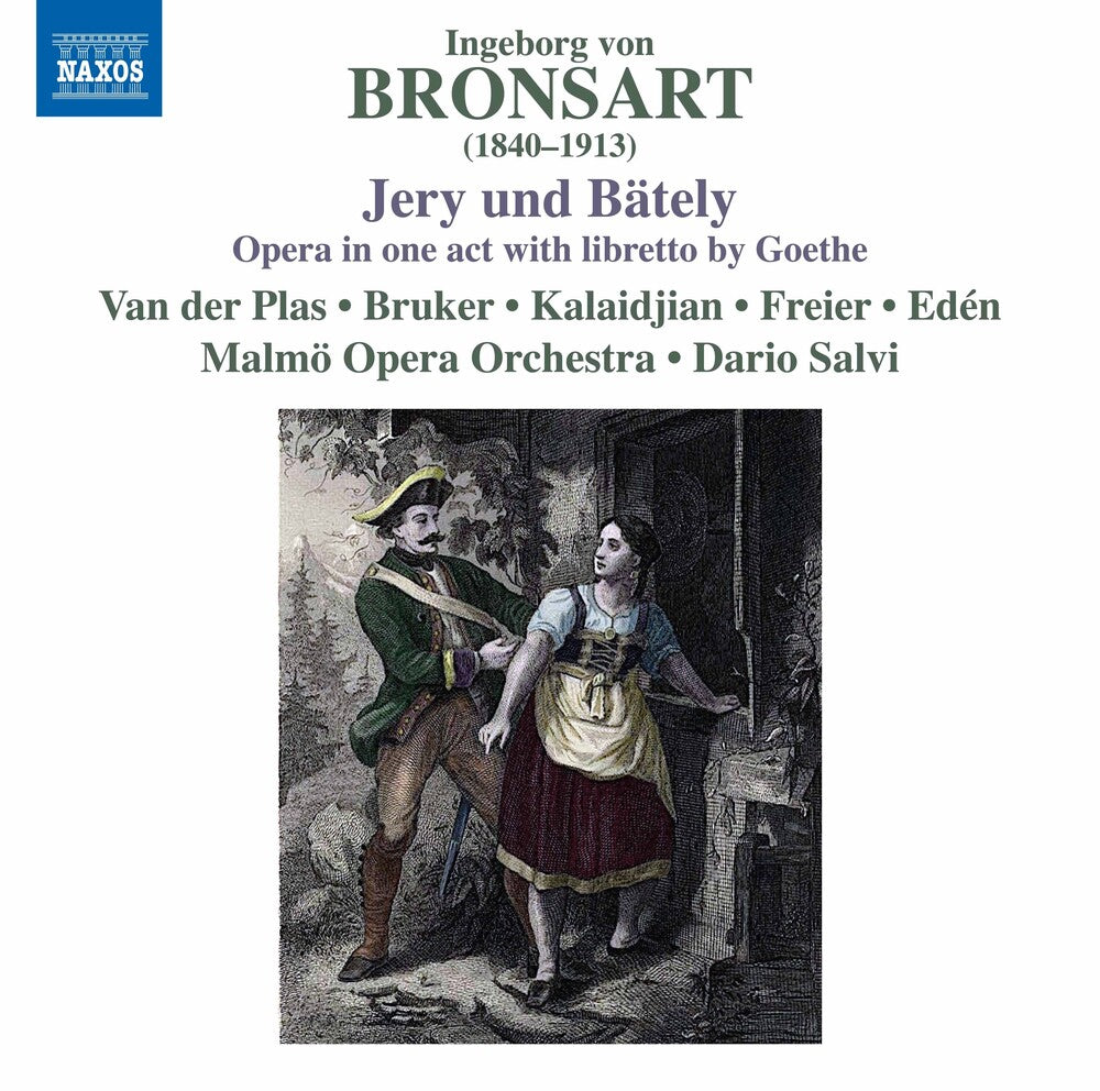 the album cover for Bronsart / Malmo Opera Orch / Salvi - Jerry Und Bately