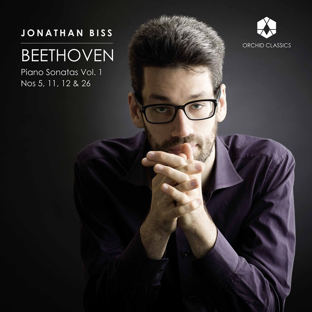 the album cover for Beethoven / Biss - Piano Sonatas 1