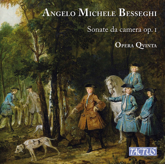 the album cover for Besseghi / Opera Qvinta - Sonate Da Camera 1