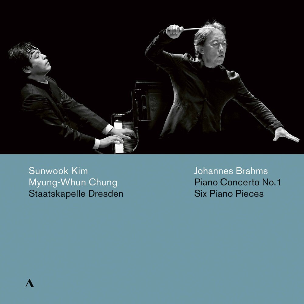 the album cover for Brahms / Sachsische Staatskapelle Dresden / Chung - Piano Concerto 1