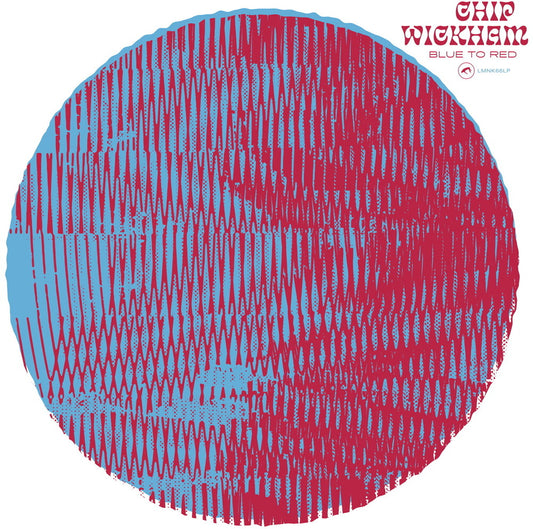the album cover for Chip Wickham - Blue To Red