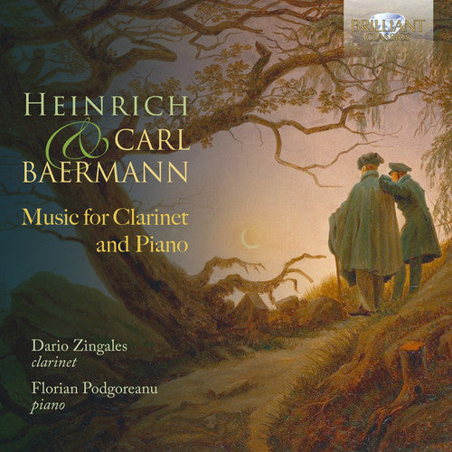 the album cover for Dario Zingales - Music for Clarinet & Piano