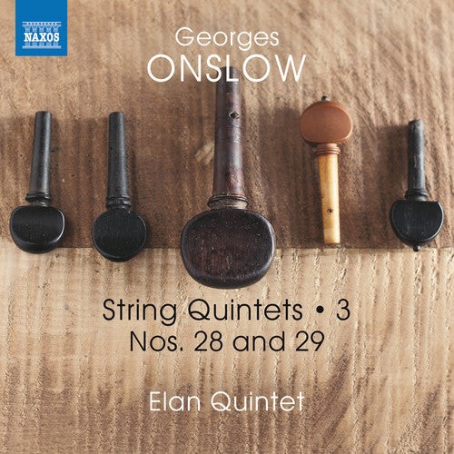 the album cover for Elan Quintet - String Quintets 3
