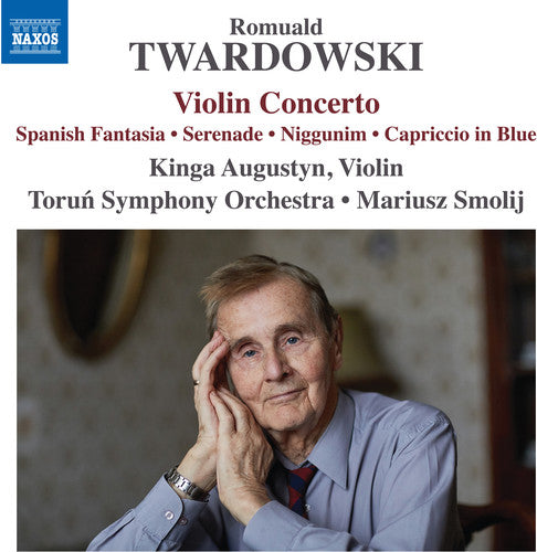 the album cover for Kinga Augustyn - Violin Concerto / Spanish Fantasia