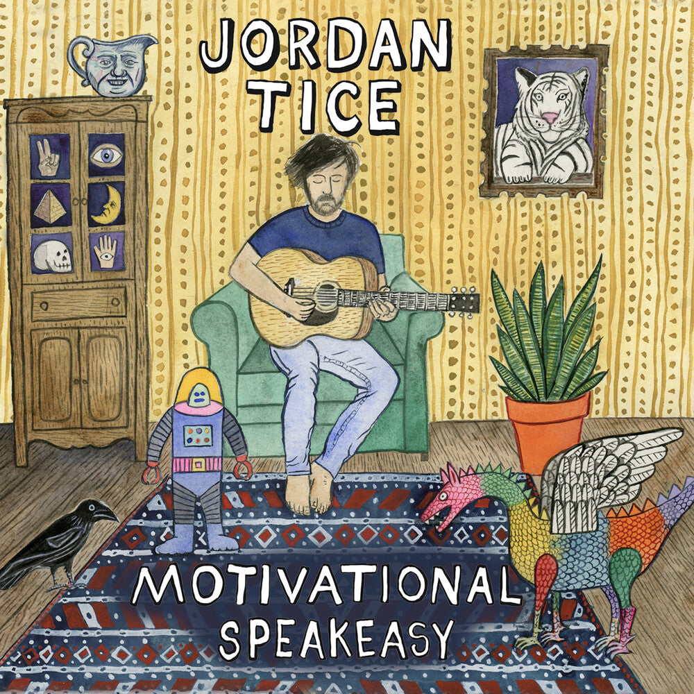 the album cover for Jordan Tice - Motivational Speakeasy