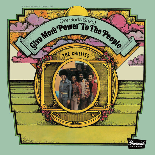 the album cover for Chi-Lites - For God's Sake Give More Power To The People - Yellow