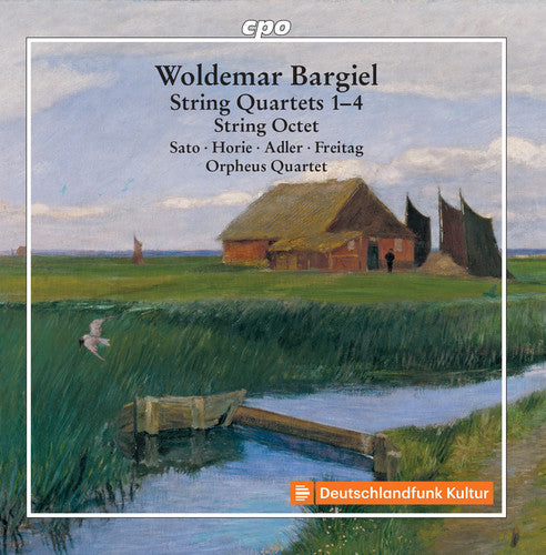 the album cover for Bargiel / Orpheus Quartet / Sato - String Quartets 1-4 / String Octet