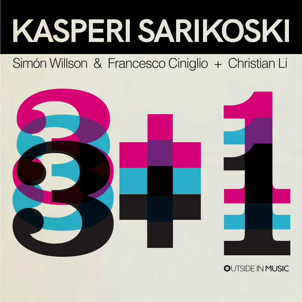 the album cover for Kasperi Sarikoski - 3 + 1