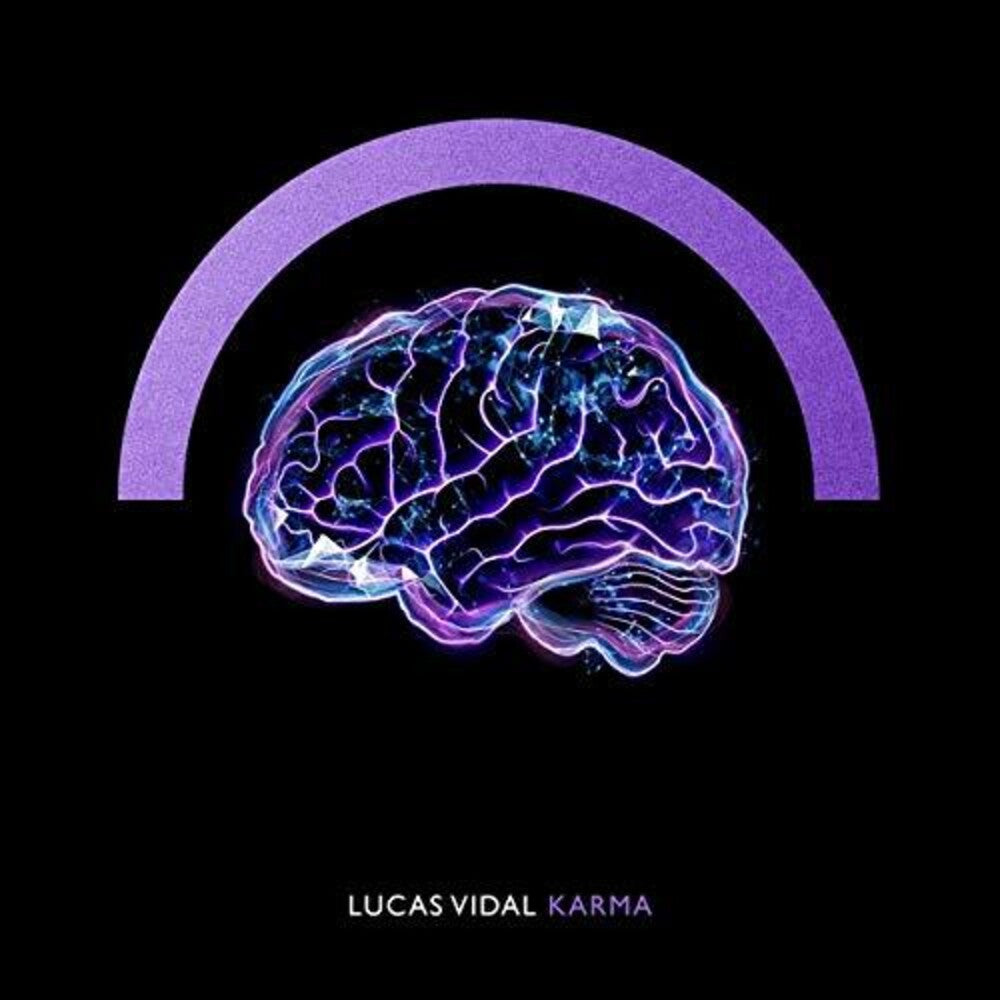 the album cover for Lucas Vidal - Karma [LP]