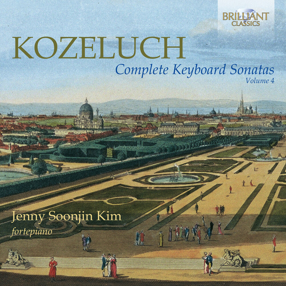 the album cover for Kozeluch / Kim - Complete Keyboard Sonatas 4