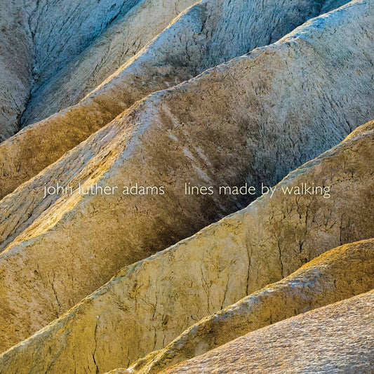 the album cover for Adams / Jack Quartet - Lines Made By Walking