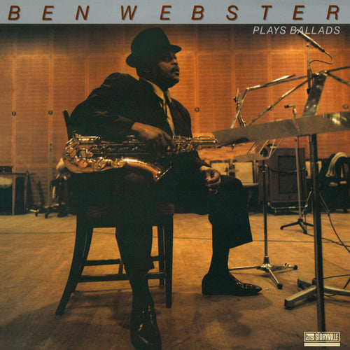 the album cover for Mitchell Parish / Webster,Ben - Plays Ballads