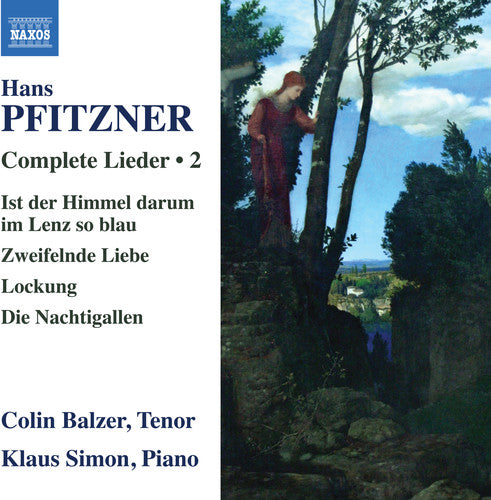 the album cover for Pfitzner / Balzer / Simon - Complete Lieder 2