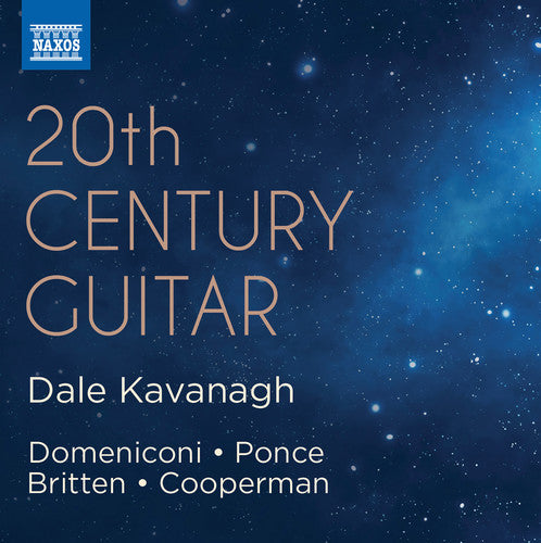 the album cover for Britten / Kavanagh - 20th Century Guitar