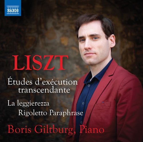the album cover for Liszt / Giltburg - Etudes D'execution Transcendante