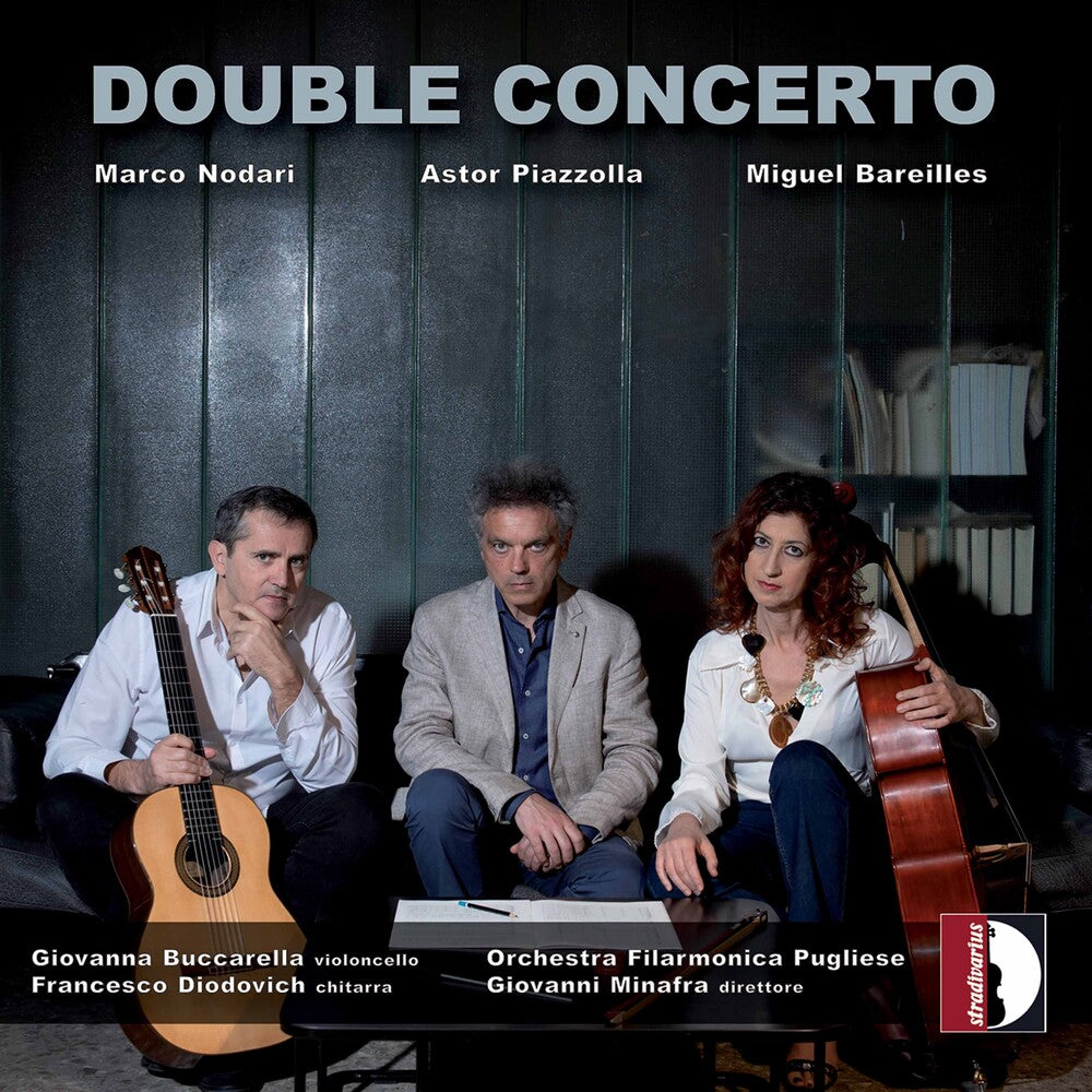 the album cover for Bareilles / Buccarella / Minafra - Double Concerto