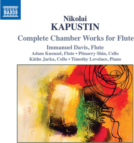 the album cover for Kapustin / Davis / Jarka - Complete Chamber Works for Flute