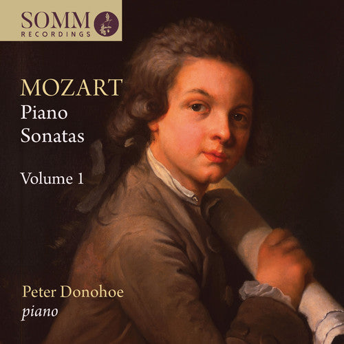 the album cover for Mozart / Donohoe - Piano Sonatas 1