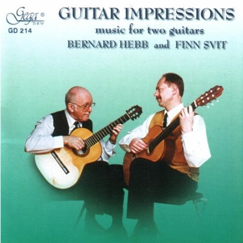 the album cover for Hebb / Svit - Guitar Impressions