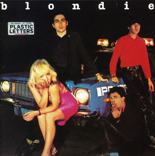 the album cover for Blondie - Plastic Letters