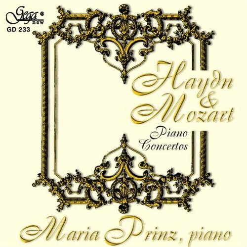 the album cover for Haydn / Mozart / Prinz / Kazandjiev / Sofia So - Piano Concertos