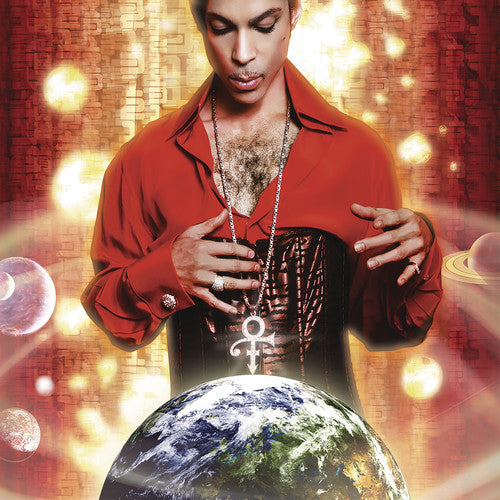 the album cover for Prince - Planet Earth: Remastered [Lenticular Cover]
