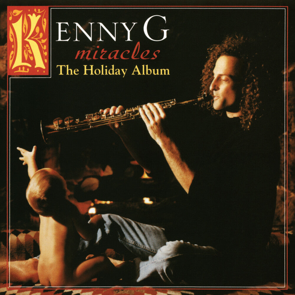 the album cover for Kenny G - Miracles: The Holiday Album [LP]