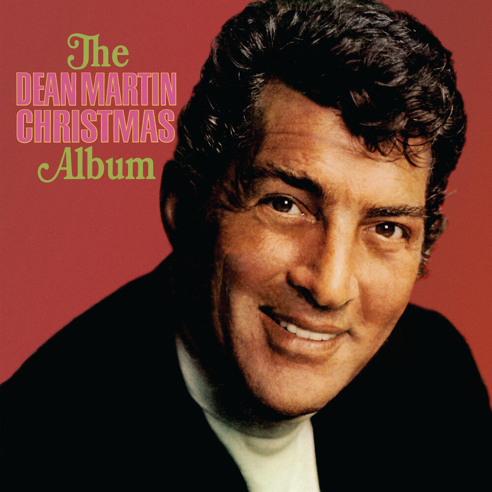the album cover for Dean Martin - The Dean Martin Christmas Album [Red LP]