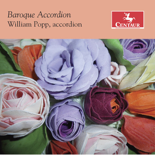 the album cover for J Bach S / Popp - Baroque Accordion