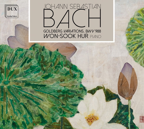 the album cover for J Bach S / Hur - Goldberg Variations